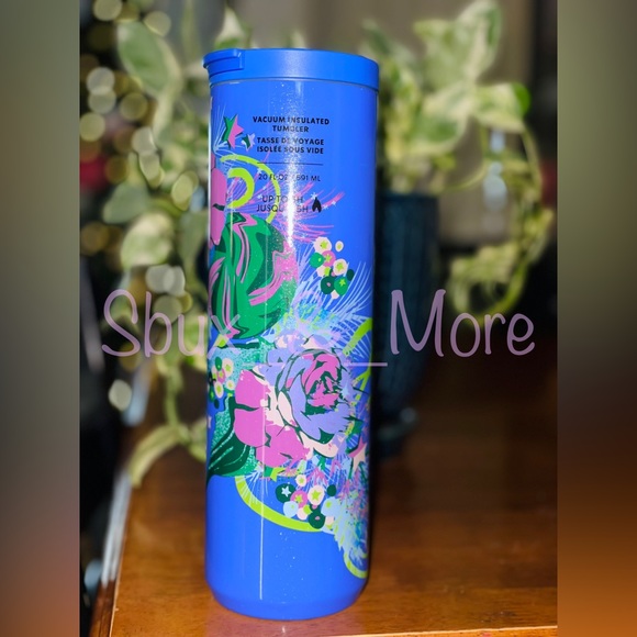 💜🌹💜 Starbucks 2023 Holiday Shimmer & Roses 20oz tumbler - Picture 3 of 7